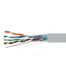 1000Ft Cat6 Stranded STP Copper Bulk Cable Grey