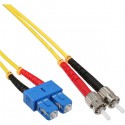 Plenum SC-ST OS1 Duplex Singlemode 9/125 Fiber Optic Cable 300m