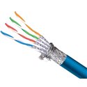 200Ft Cat7 Ethernet Copper Bulk Cable Blue