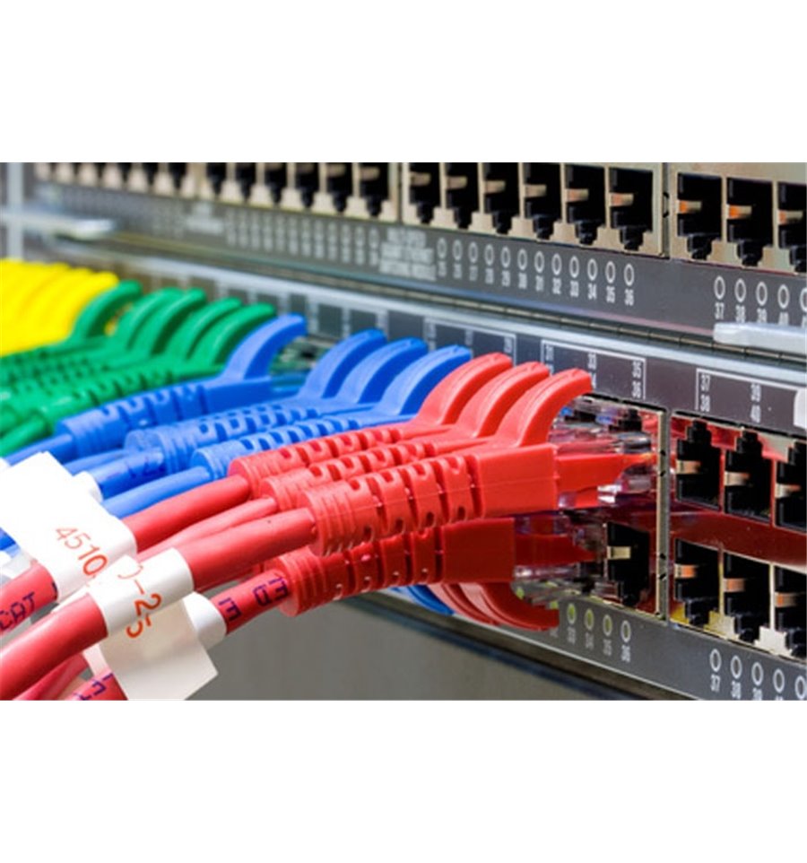 300ft Blue Cat5e Plenum Rated Patch Cable 
