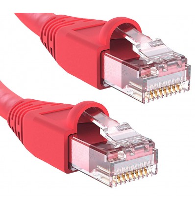 Cat5e Plenum Ethernet Patch Cables, Booted, up to 330Ft