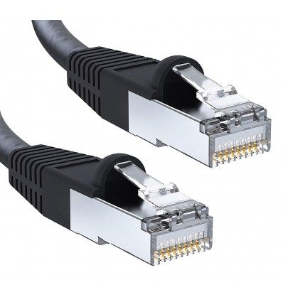 Cat5e Plenum Shielded Ethernet Patch Cables, Booted, up to 330Ft