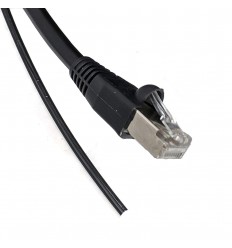 Cat6 Outdoor Shielded Patch Cable with Messenger