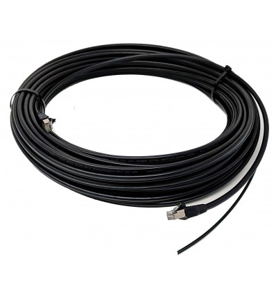 Cat6 Outdoor Shielded Patch Cable with Messenger