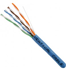 Blue Cat5e Bulk CMR UTP Copper Cable