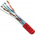 100Ft Cat5e Shielded Solid Copper Bulk Cable