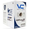 Cat5e Outdoor Black Above Ground Bulk Cable