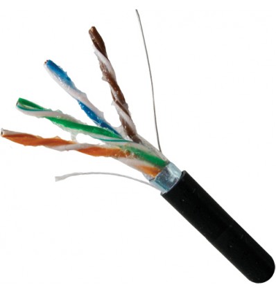 Cat5e Gel Filled Shielded Outdoor Direct Burial Bulk Cable