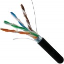 Cat5e Gel Filled Shielded Outdoor Direct Burial Bulk Cable