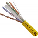 Cat6 Bulk Copper Cable Yellow