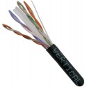Cat6 Bulk Copper Cable Black