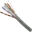 Cat6 Bulk Copper Cable Gray