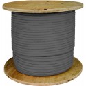 CAT6 Shielded  23AWG Solid-Bare Copper, PVC Jacket, 1000ft