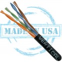 50Ft Cat6 Plenum Bulk Cable Black