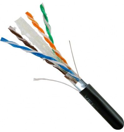 Cat6 Shielded Direct Burial Gel Type Bulk Copper Cable