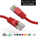 0.5Ft Cat5e Ethernet Copper Cable Red