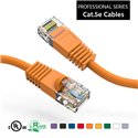 14Ft Cat5e Ethernet Copper Cable Orange