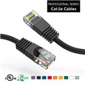 75Ft Cat5e Ethernet Copper Cable Black