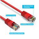 150Ft Cat5e Ethernet Copper Cable Red 150Ft Cat5e Ethernet Copper Cable Red