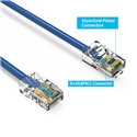 0.5Ft Cat5e Ethernet Non-booted Cable Blue