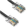 0.5Ft Cat5e Ethernet Non-booted Cable Black