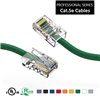 0.5Ft Cat5e Ethernet Non-booted Cable Green