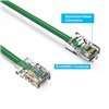 0.5Ft Cat5e Ethernet Non-booted Cable Green