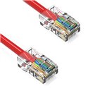 3Ft Cat5e Ethernet Non-booted Cable Red 3Ft Cat5e Ethernet Non-booted Cable Red