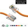14Ft Cat5e Ethernet Non-booted Cable Orange