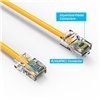 14Ft Cat5e Ethernet Non-booted Cable Yellow