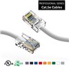 100Ft Cat5e Ethernet Non-booted Cable White