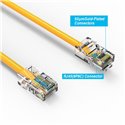 250Ft Cat5e Ethernet Non-booted Cable Yellow 250Ft Cat5e Ethernet Non-booted Cable Yellow