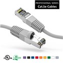 1Ft Cat5e Ethernet Shielded Cable Grey 1Ft Cat5e Ethernet Shielded Cable Grey