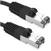 10Ft Cat5e Ethernet Shielded Cable Black