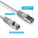 75Ft Cat5e Ethernet Shielded Cable Grey
