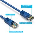 0.5Ft Cat6 Ethernet Copper Cable Blue
