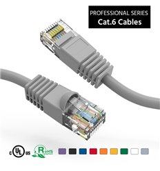 5Ft Cat6 Ethernet Copper Cable Grey 2