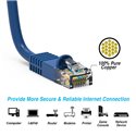 50Ft Cat6 Ethernet Copper Cable Blue 50Ft Cat6 Ethernet Copper Cable Blue