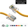 0.5Ft Cat6 Ethernet Non-booted Cable Yellow