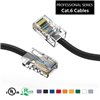 100Ft Cat6 Ethernet Non-booted Cable Black