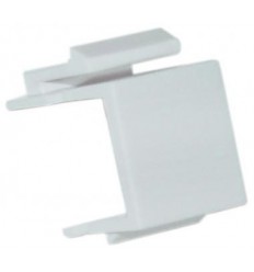 Snap-in Blank Keystone Insert Module White