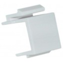 Snap-in Blank Keystone Insert Module White