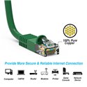 10Ft Cat6 Ethernet Shielded Cable Green 10Ft Cat6 Ethernet Shielded Cable Green