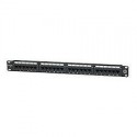 Cat6 110 Type Patch Panel 24Port Rackmount