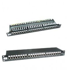 Cat6 110 Type 24Port Shielded Patch Panel UL