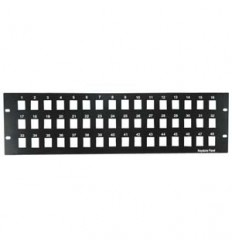 4U 19" 48port Blank Panel for Keystone Jack