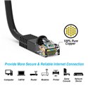 150Ft Cat6 Ethernet Shielded Cable Black 150Ft Cat6 Ethernet Shielded Cable Black