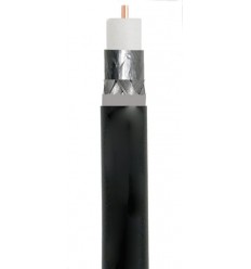 50Ft RJ6 Coax Cable Black