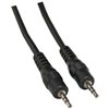 3.5mm Stereo Male to 3.5mm Stereo Male Cable Black