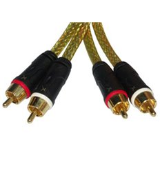 GOLD X RCA Audio Cable